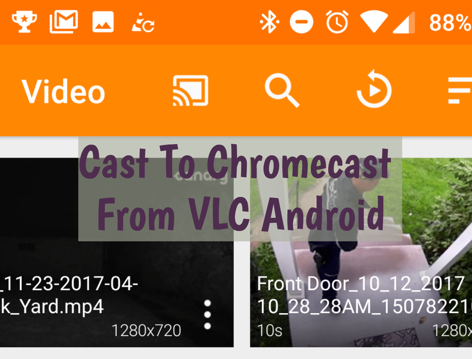 vlc android chromecast